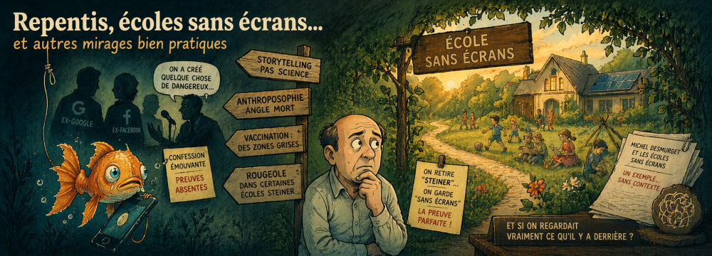 Repentis, écoles sans écrans…