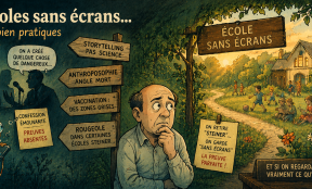 Repentis, écoles sans écrans…