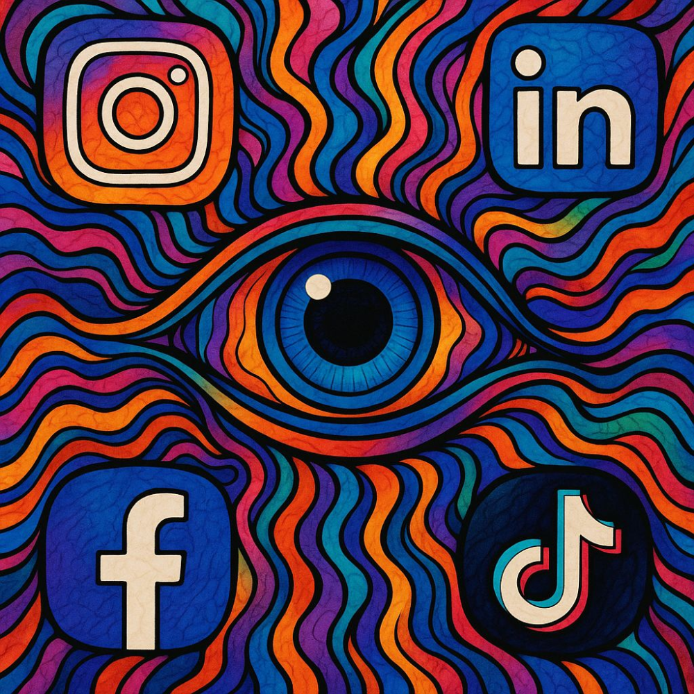 Les icônes des réseaux sociaux attirent-elles vraiment l’œil ?