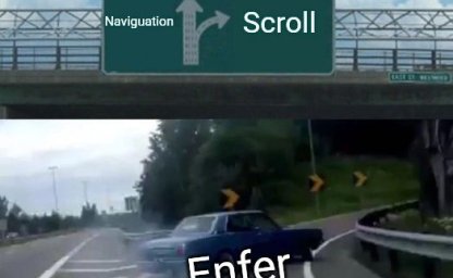 Navigation ou scroll