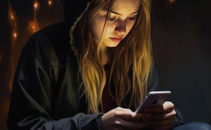 Les jeunes sont accro à leur smartphone